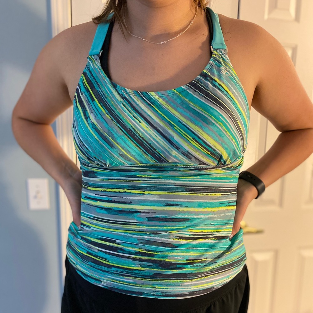 super cute tankini top for swimming/beach wear!